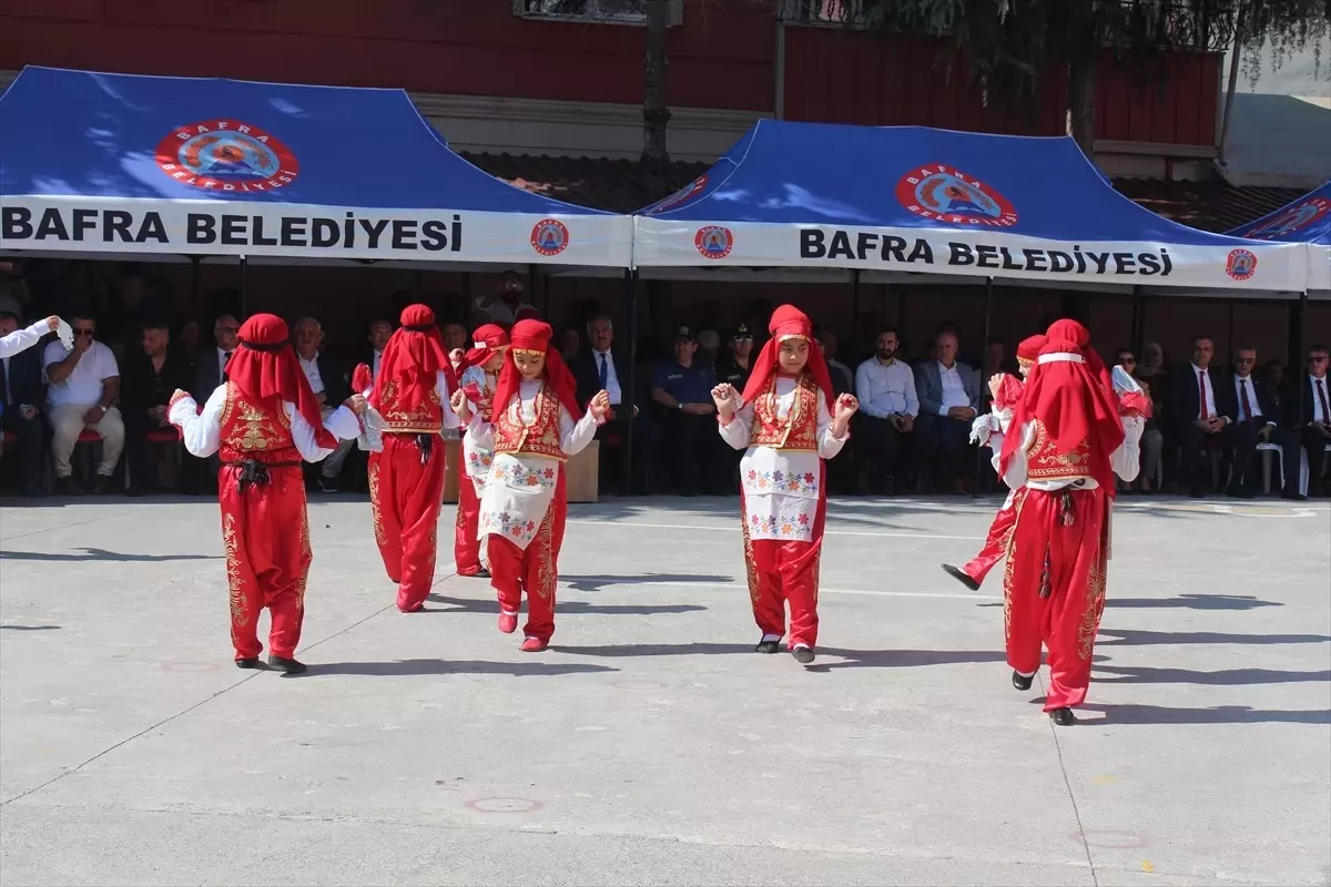 Bafra’da İlköğretim Haftası Kutlandı