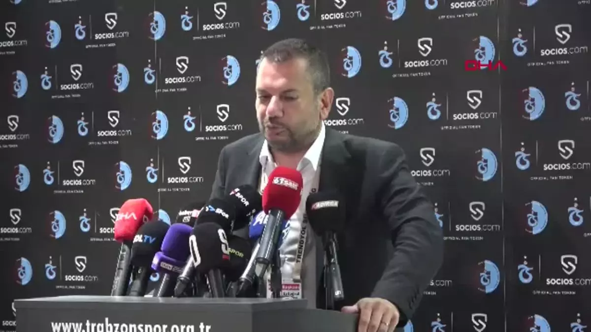 Trabzonspor-Başkanından Hakem Eleştirisi