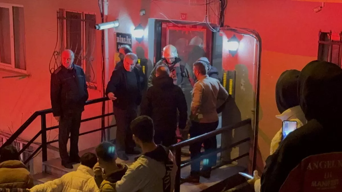 Şişli’de Yangın: Binada Müdahale