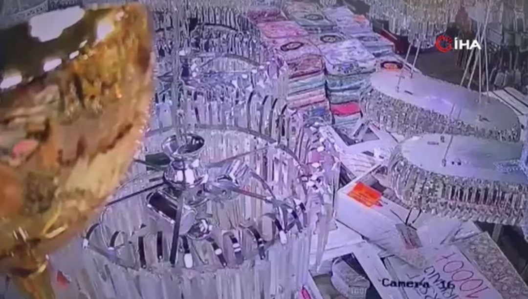 Amasya’daki depremin görüntüsü