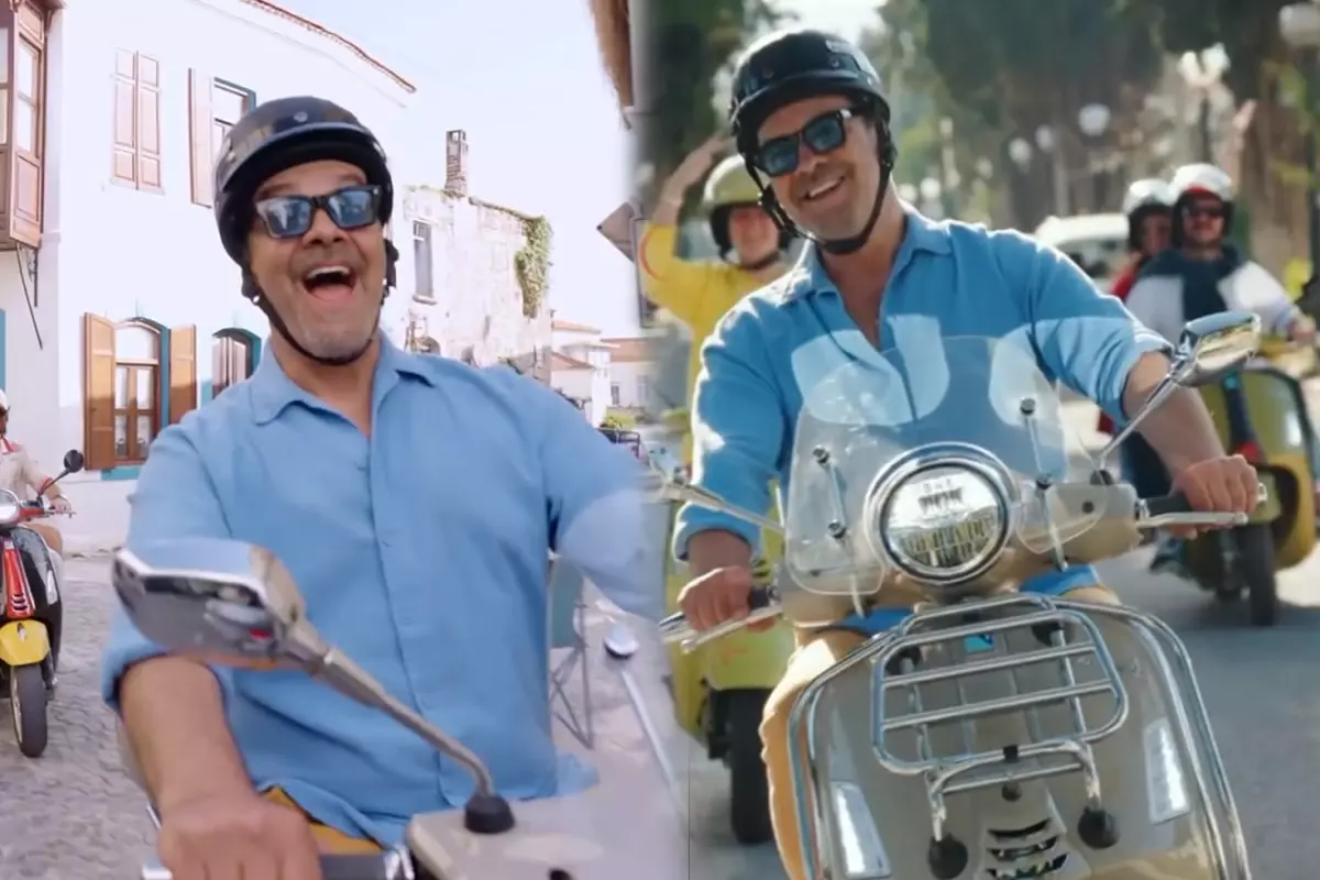Dünyaca ünlü markanın reklam yüzü olan Beyazıt Öztürk’ten motosikletle özgürlük turu